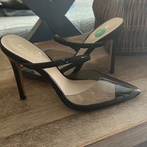 Aldo chantell clear point heels sz 7.5 nwot